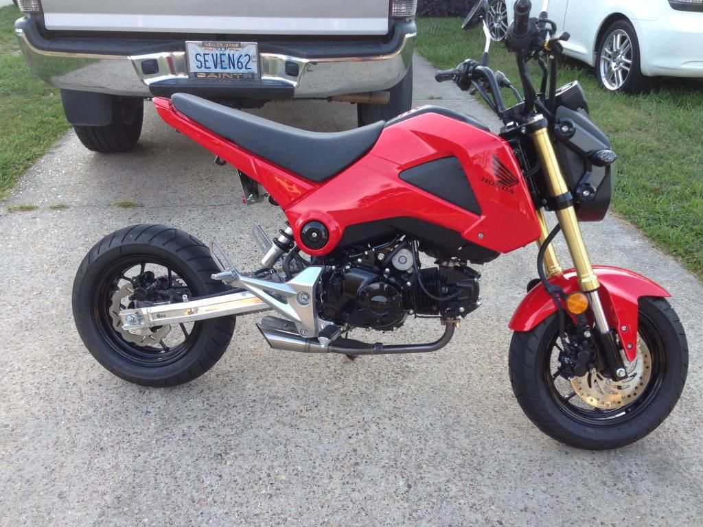 honda grom extended swing arm kit