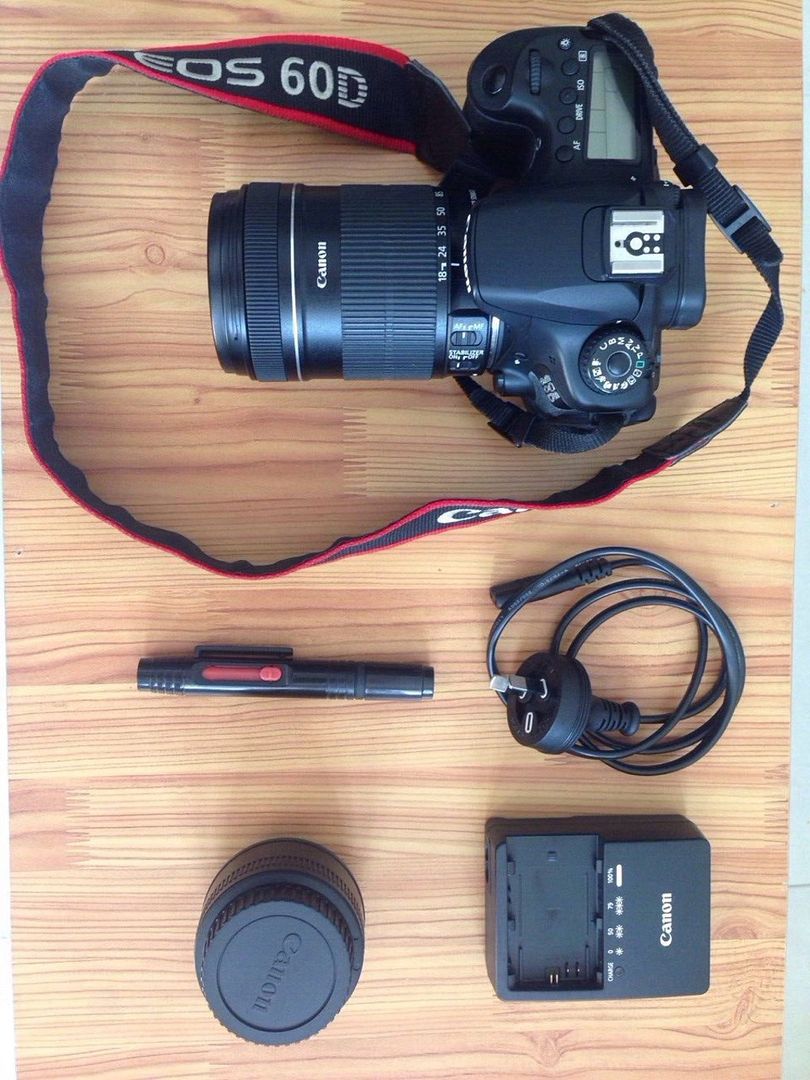 May CaNon 60D like New 98% - 1