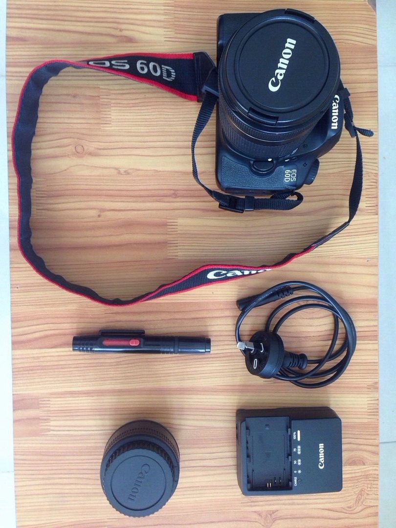 May CaNon 60D like New 98% - 2