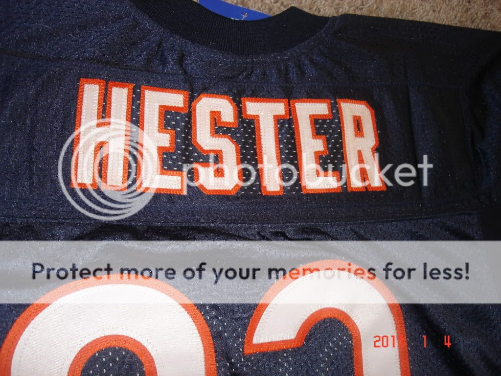 Devin Hester Chicago Bears NFL Jersey 56 3X Large