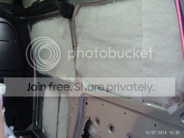 ford transit custom carpet lining